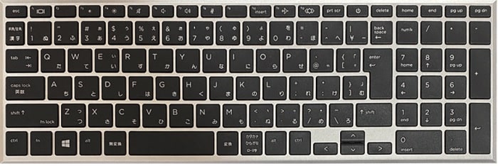 HP ProBook 450 G8のキーボード