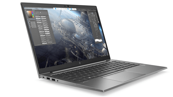 HP ZBook Firefly 14 inch G8の外観　左斜め前から