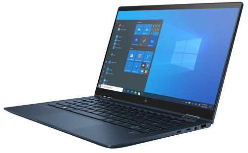 HP Elite Dragonfly G2　右斜め前から