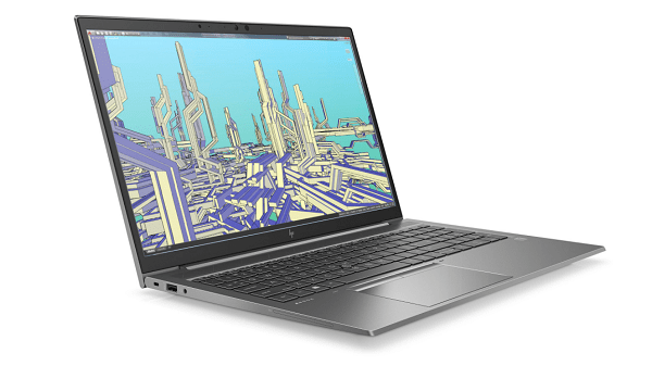 HP ZBook Firefly 15 G8　左斜め前から