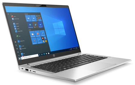 HP ProBook 430 G8の外観 左斜め前から