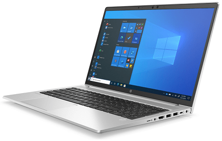 HP ProBook 650 G8 右斜め前から