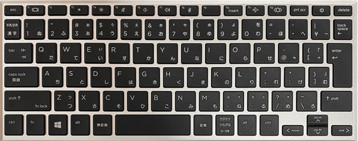 HP ProBook 430 G8のキーボード