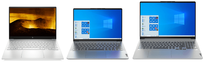 Envy 14-eb0000とIdeaPad Slim 560i Pro、IdeaPad Slim 560 Proの筐体比較