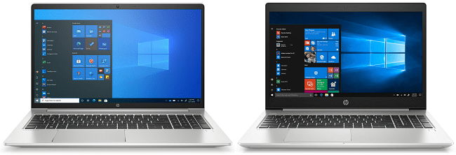 HP probook 450 g8と旧モデルのG7の筐体比較