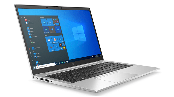 HP EliteBook 840 Aero G8の外観　左斜め前から