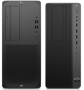 HP Z1 Entry Tower G6と旧モデルのZ1 Entry Tower G5の筐体比較