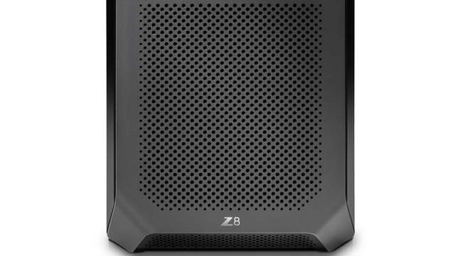 HP Z8 G4　正面の吸気口