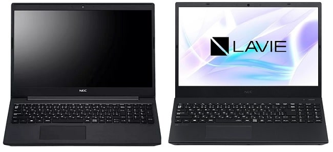 NEC Lavie Direct NS(R)と比較機種の筐体