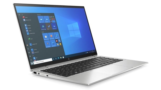 HP EliteBook x360 1040 G8　左斜め前から