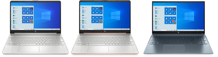 HP 15s-fq2000と比較機種の筐体