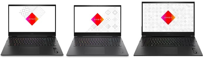 HP OMEN 16と比較機種の筐体比較