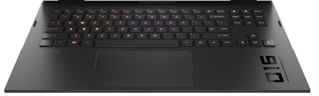 HP OMEN 16-b0000 のキーボード