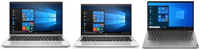 HP Probook 440 G8と比較機種の筐体