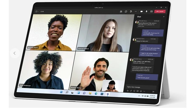 Surface pro 8　ビデオ通話