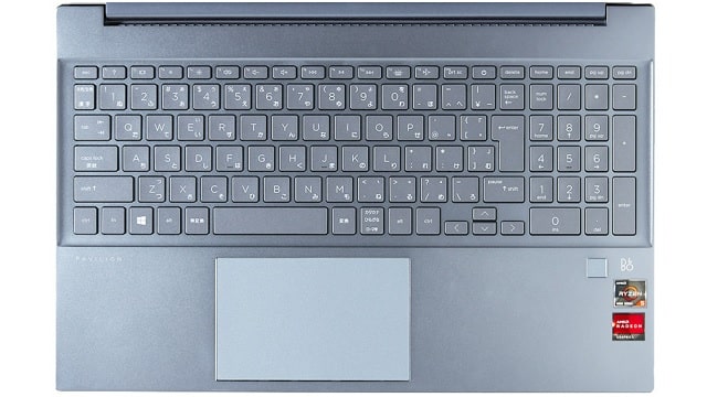 HP Pavilion 15-eh1000のキーボード