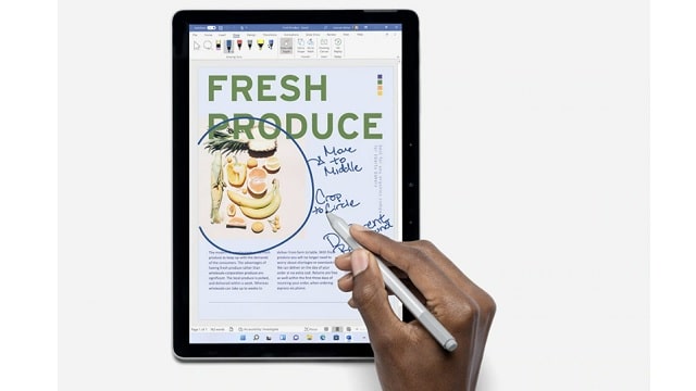 Surface Go 3　Wordにペンで書き込み