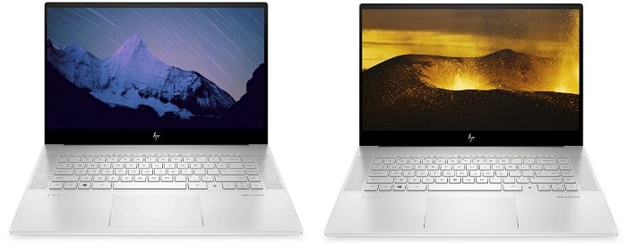 HP Envy 15-ep1000と旧モデルの筐体比較