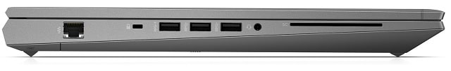 ZBook Fury 15.6inch G8 左側面インターフェース
