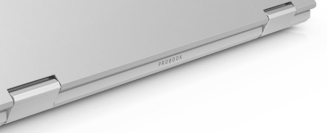 HP ProBook x360 435 G8 ヒンジのロゴ