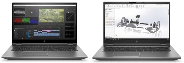 ZBook Fury 17 G8と旧モデルG7の筐体