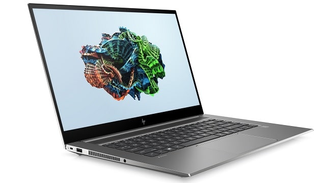 HP ZBook Studio G8　左斜め前から