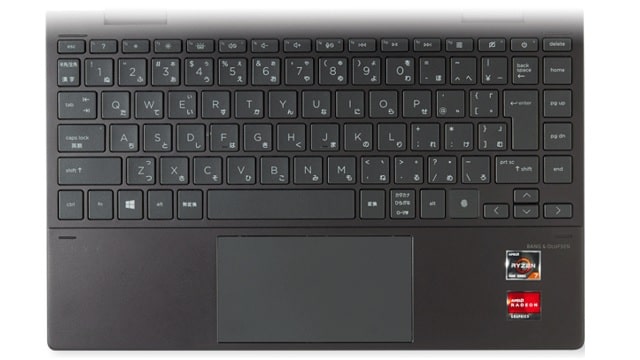 Envy 13-ay1000のキーボード