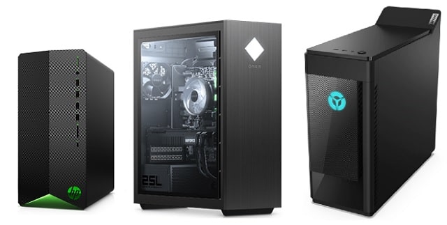 HP Pavilion Gaming Desktop TG01（インテル）と比較機種