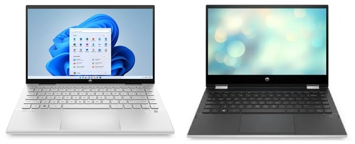 HP Pavilion x360 14-dyと旧モデル