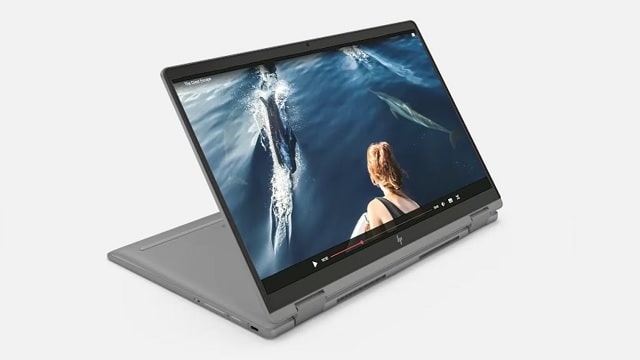 HP Chromebook x360 14c-cc　スタンドモード