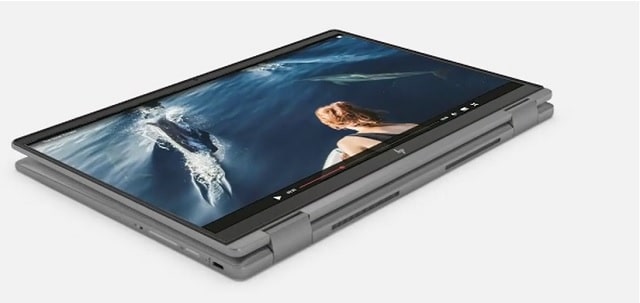 HP Chromebook x360 14c-cc　タブレットモード (2)