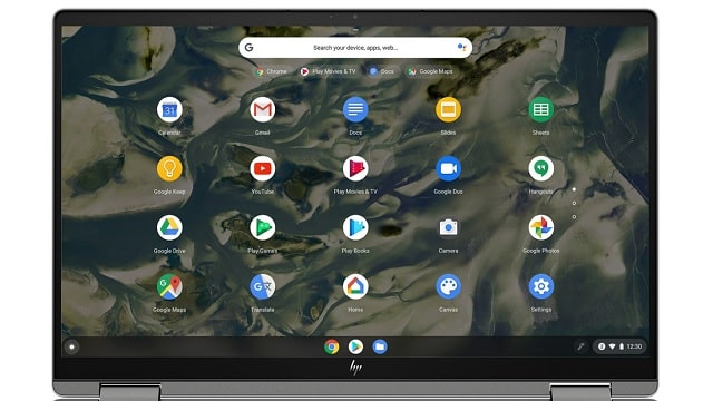 HP Chromebook x360 14c-ccのディスプレイ