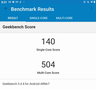 Lavie T7 Geekbench 5