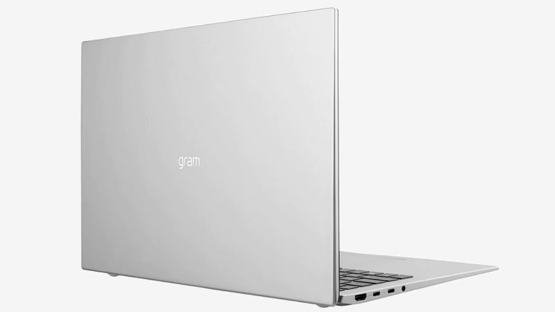 LG gram 16インチ 2021年秋冬モデル　背面