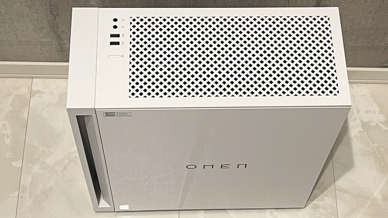 OMEN 25L AMD 上部