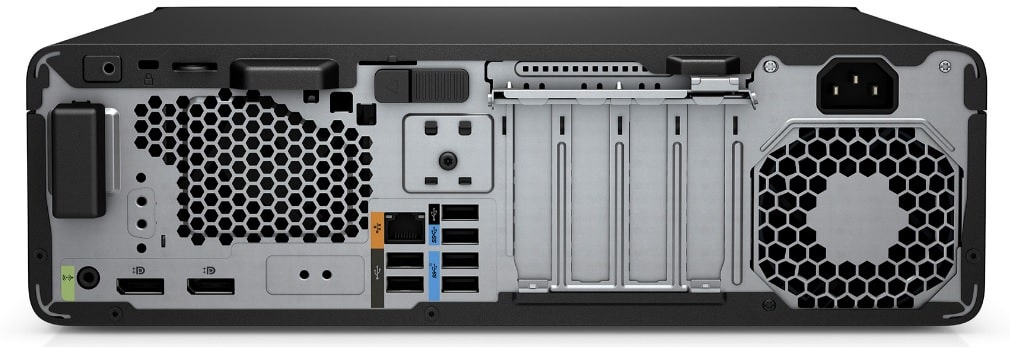 HP Z2 G8 SFF Workstation 背面