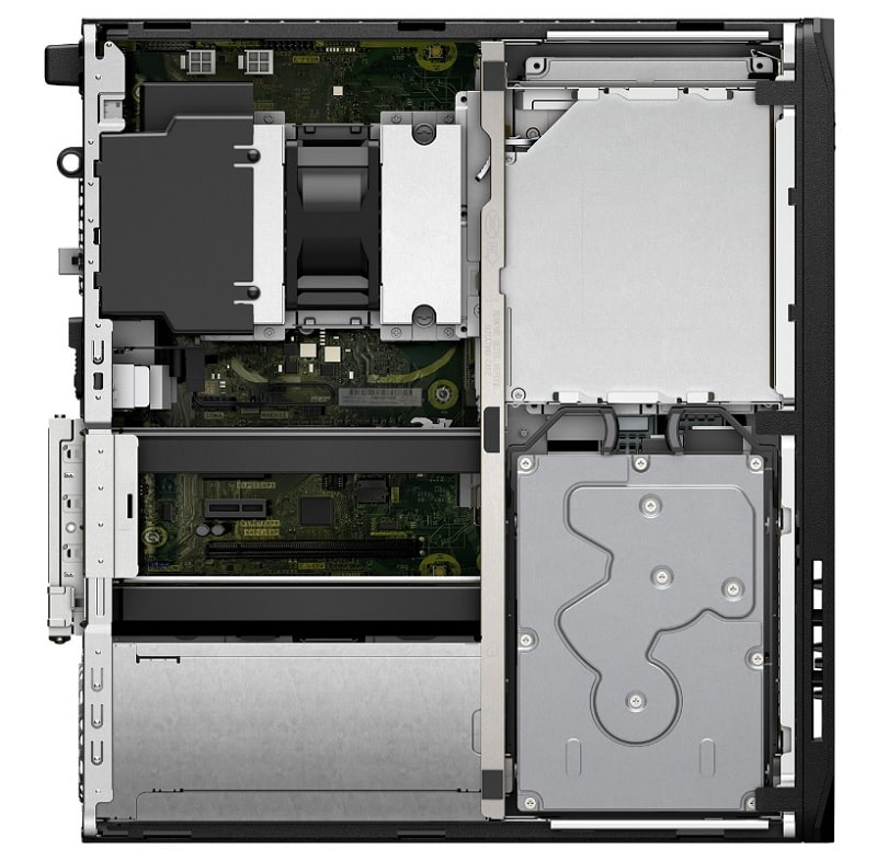 HP Z2 G8 SFF Workstation 筐体内部