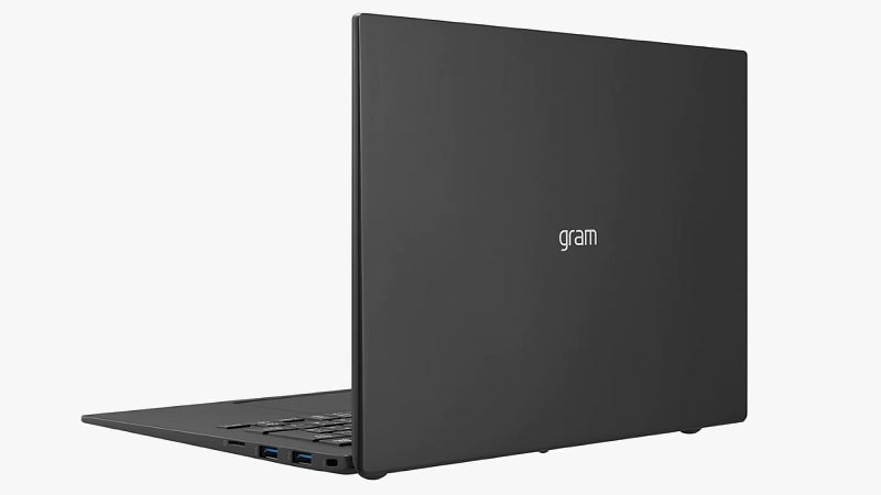 LG gram 14（2021年秋冬モデル） 背面