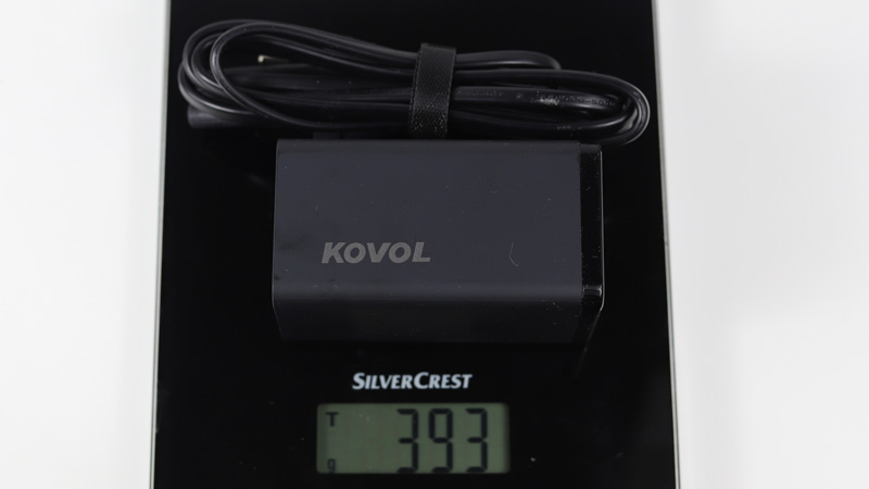 KOVOL 120W充電器 重さ