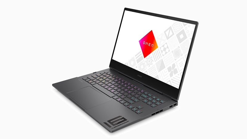 HP OMEN 16-n 右斜め前から