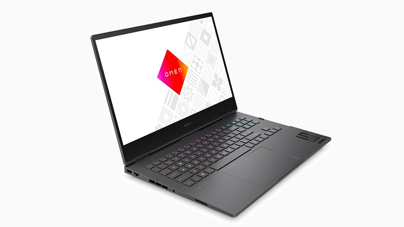 HP OMEN 16 左斜め前から