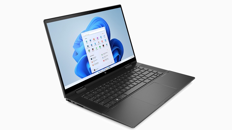 HP ENVY x360 15-ey 左斜め前から