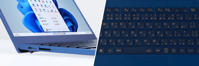 NEC Lavie N13 2023年モデル キーボード