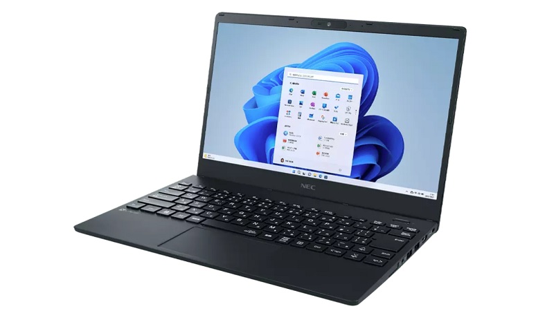 NEC Lavie N13 2023年モデル 右斜め前から
