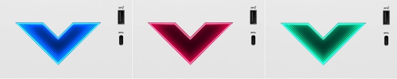 Victus 15L（インテル）ロゴのRGBライト