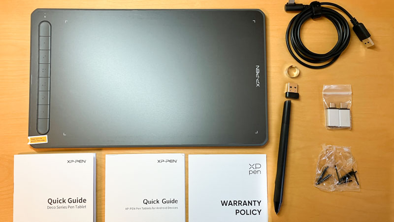 ペンタブ XPPen Deco LWの実機レビュー - パソコンガイド