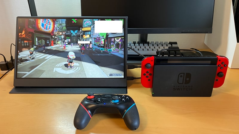 InnoView 15.8 モバイルモニターとNintendo switchを接続