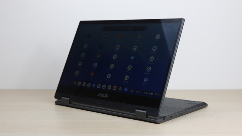 ASUS Chromebook CM14 Flip スタンドモード