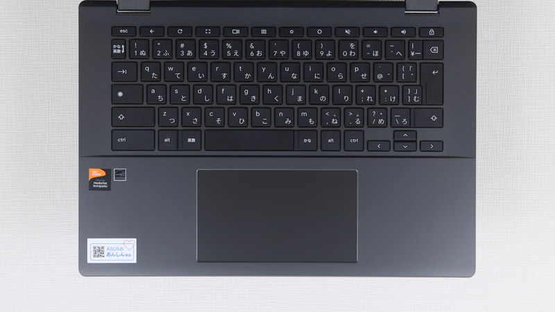 ASUS Chromebook CM14 Flip キーボード