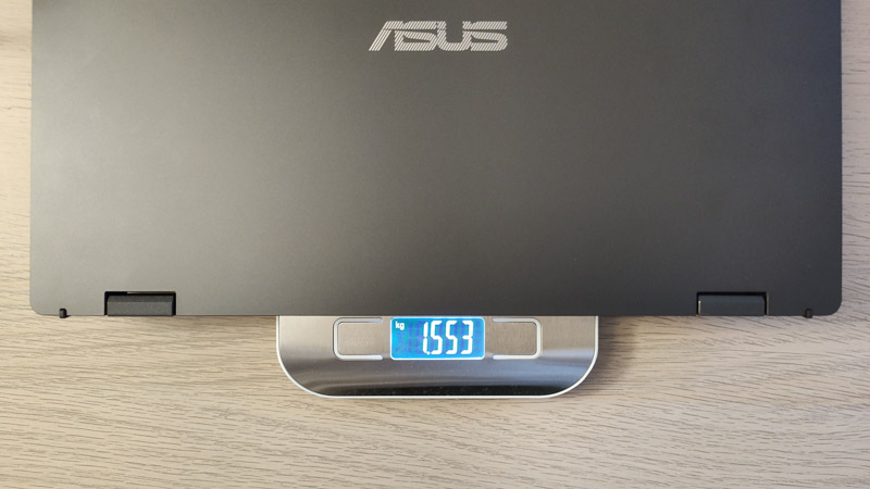 ASUS Chromebook CM14 Flip 重量
